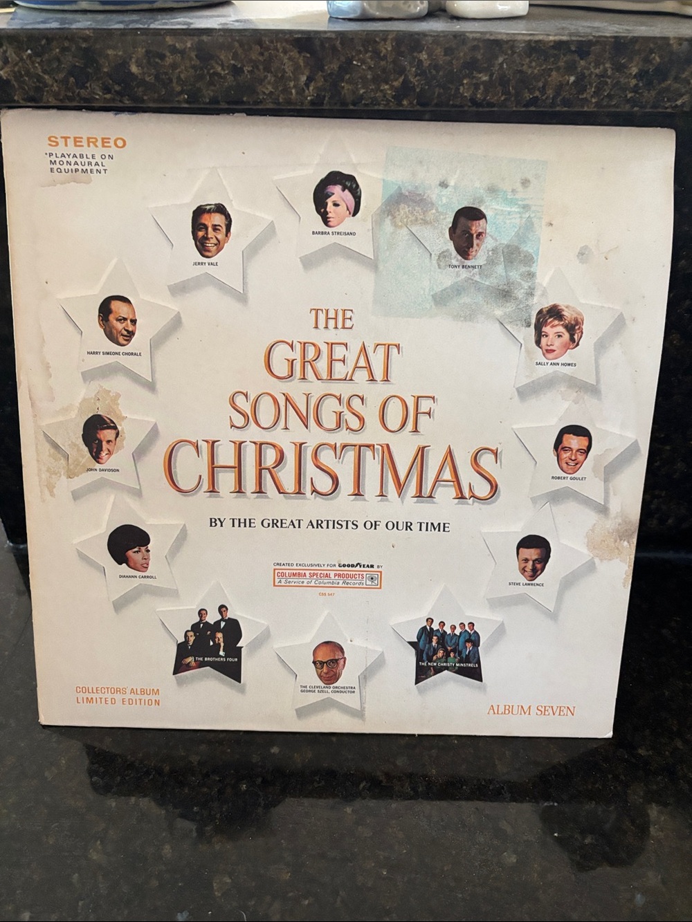 The Great Songs of Christmas Vinyl Album 1967